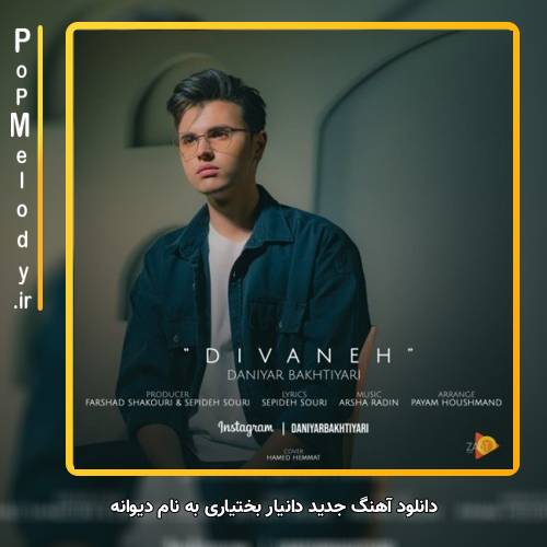 دانلود آهنگ دانیار بختیاری دیوانه