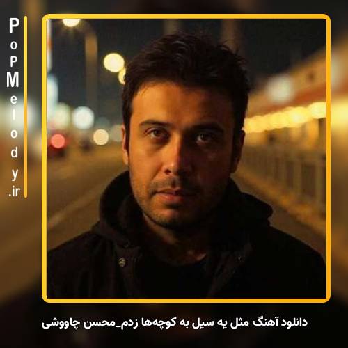 دانلود آهنگ محسن چاوشی مثل یه سیل به کوچهها زدم رختی از گریه و بارون تنمه