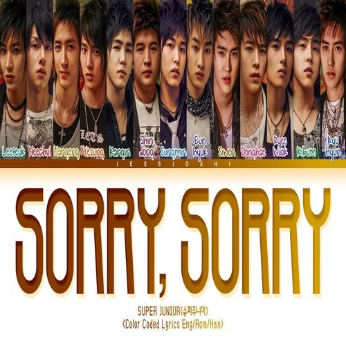 دانلود آهنگ SUPER JUNIOR SORRY SORRY