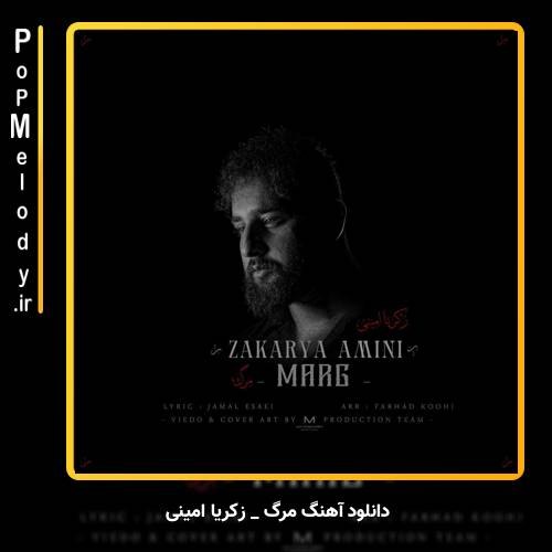 دانلود آهنگ زکریا امینی مرگ
